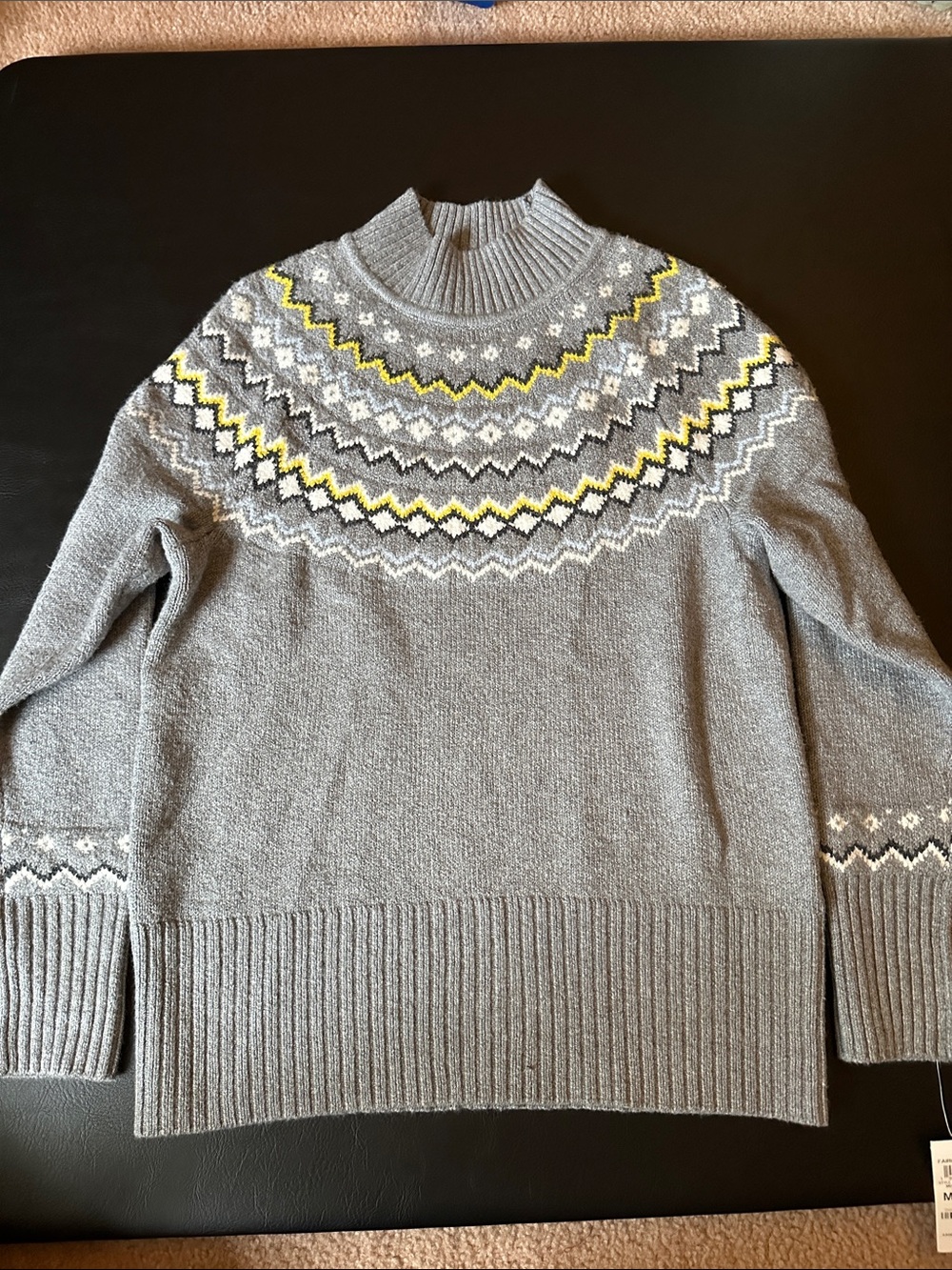 Mock Turtleneck Sweater